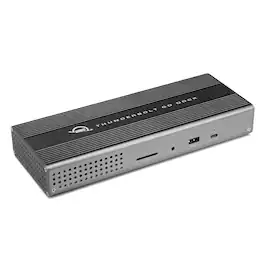 OWC - Thunderbolt Go Dock, 11 Ports, 90W Charging, Thunderbolt (USB-C), Compatible with USB-C Devices, Thunderbolt Share