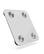 Angle. Nautica - Nautica Smart Body Scale, Fat, Muscle Mass Tracking & More, Syncs with Smartphone for Body Composition Tracking, 396 Lbs - White.