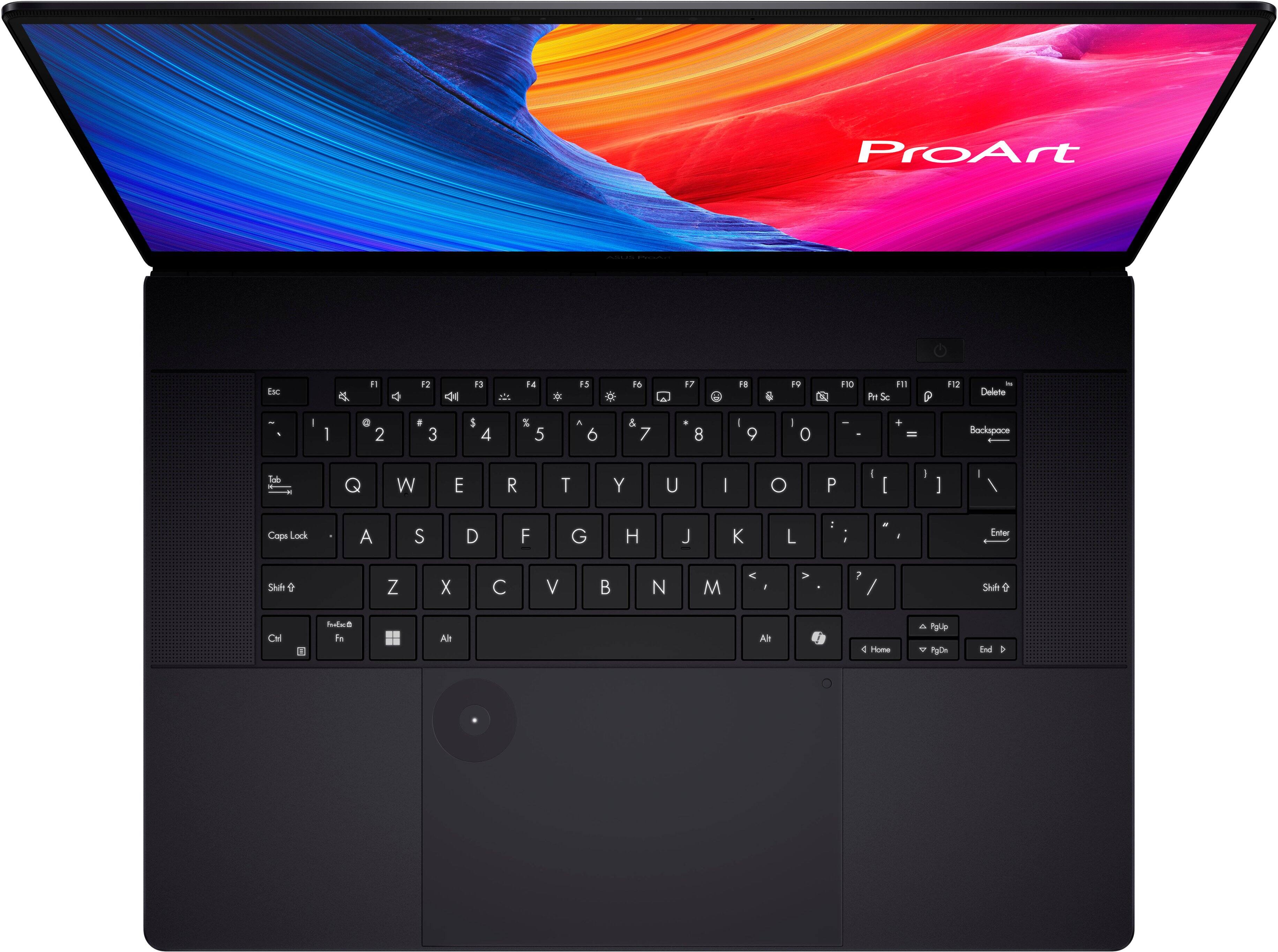 ProArt Eiac o "  12 cH 13 d 14  F5 16 17 FB  19 1 FI0 Pe Sc F11 F12 - Delete   - I . 2 . 3 S 4 % 5 . 6 & 7 8 I 9 - 0 ee I + = Backspace del Q W E R T Y U I O P | [ I I | / Cope Lock A S D F G H J K L 2 - Enter Shift + Z X C V B N M 7 Shift  Ctrl + Alt + Del  Home Pglip 1g End