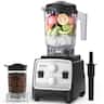 Aeitto - Professional Blender 1800W Motor, 68Oz.Smoothie & Ice Crusher, BPA-Free Countertop Blender,Dishwasher-Safe Parts - Silver
