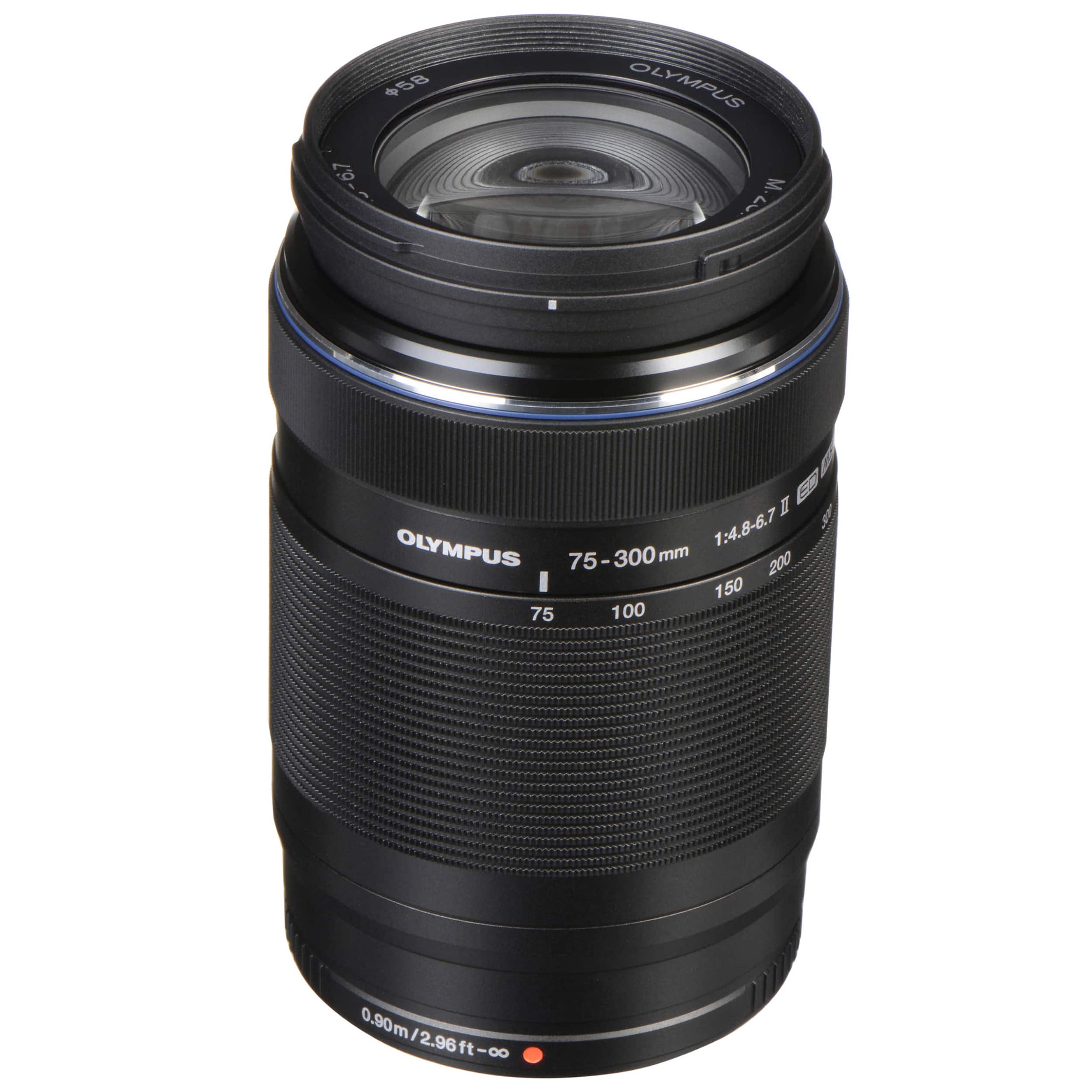 Olympus 75-300mm 75-300mm 200-150 75-100 0.90m 0m/2.96ft-o 2.96ft-o 1:4.8-6.7 75-300mm 75 300 mm 200 150 75 100 0.90m 0m/2.96ft-o 2.96ft-o