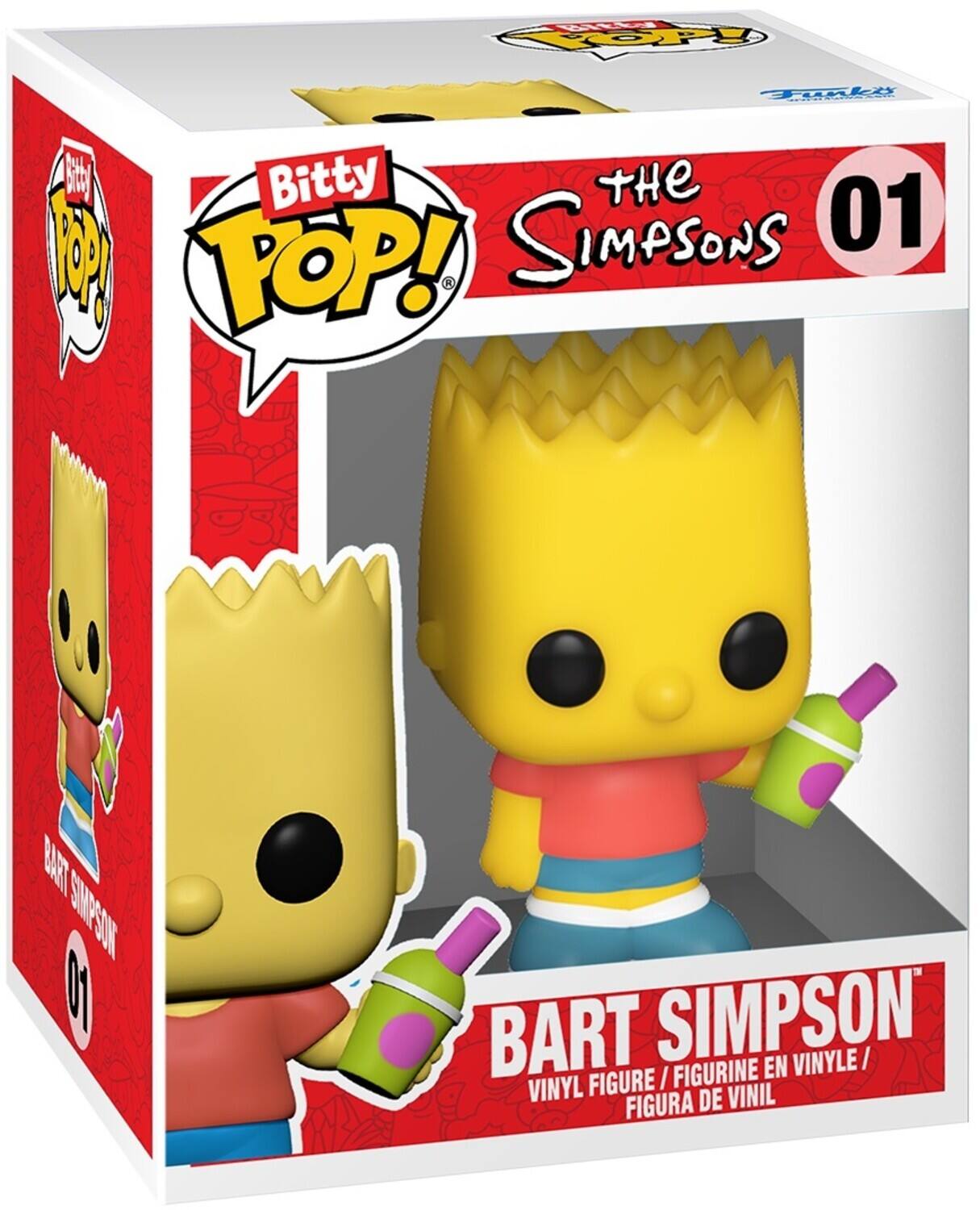Bitty Pop!  
The Simpsons 01  
Bart Simpson  
Vinyl Figure / Figurine en Vinyle / Figura de Vinil