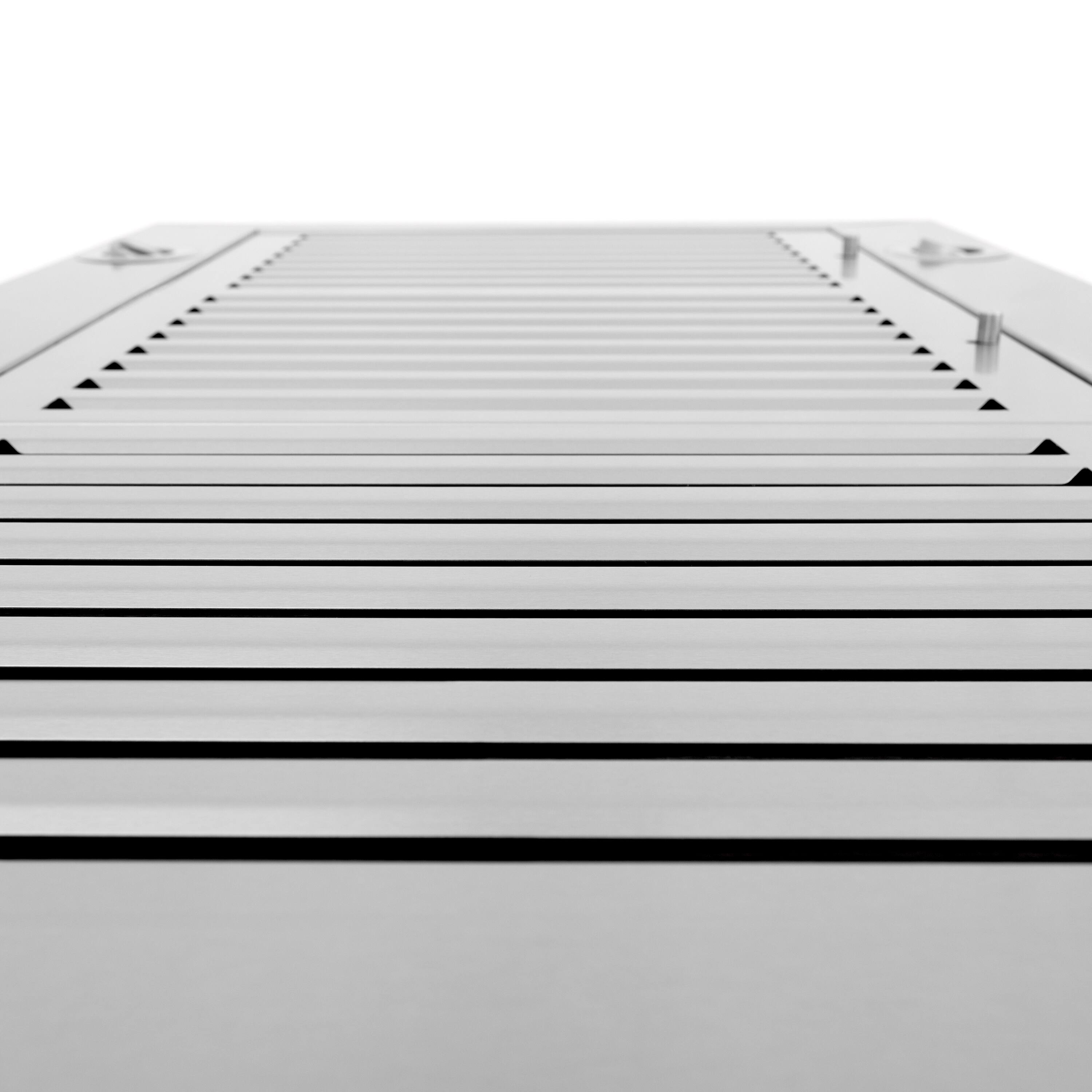 Alt View 2. ZLINE - 42 in. Island Mount Range Hood (KE2i-42) - Stainless steel.