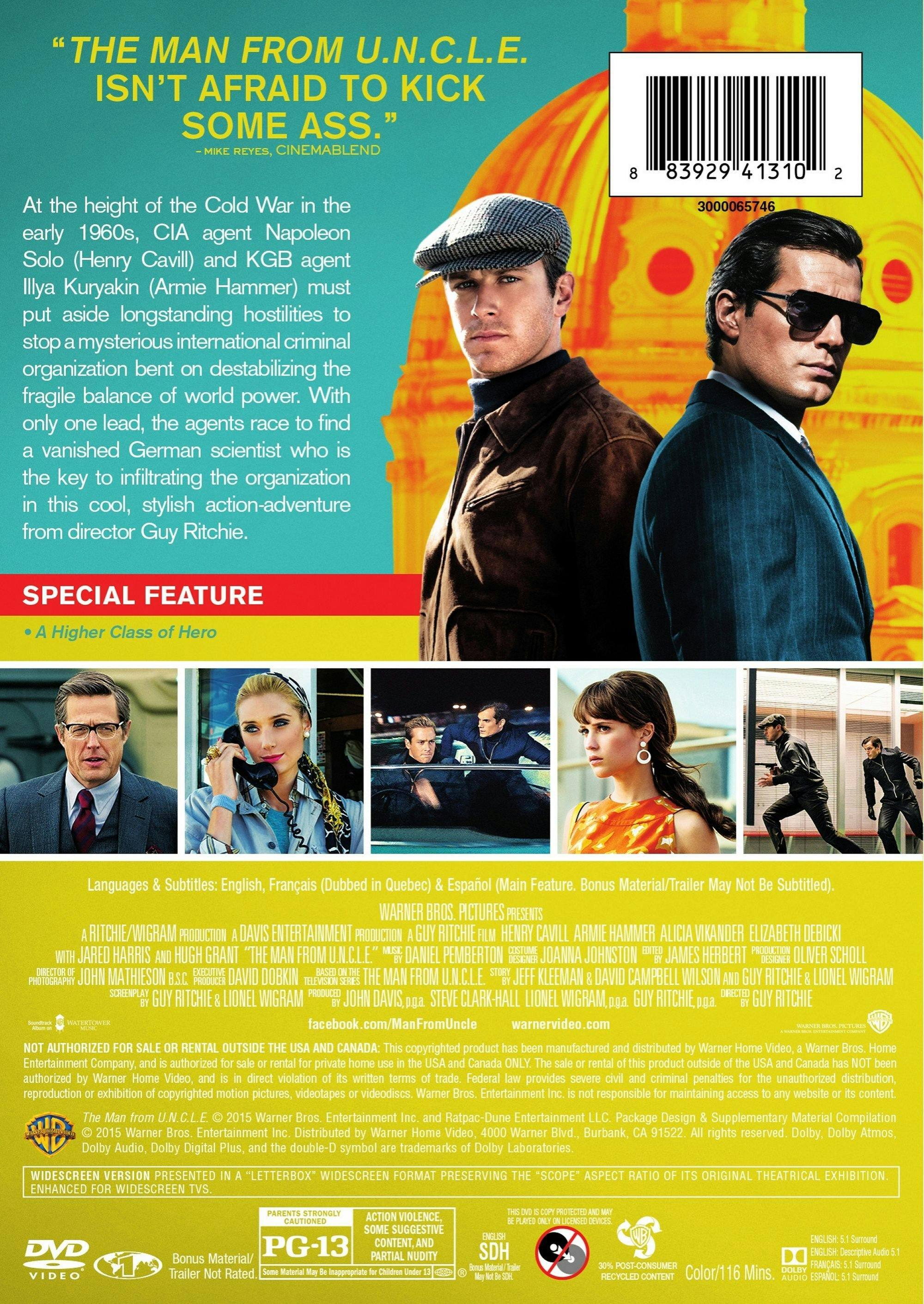 Angle. The Man from U.N.C.L.E. [DVD].