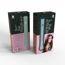 Pursonic - USB Rechargeable Cordless Hair Straightener - Green
