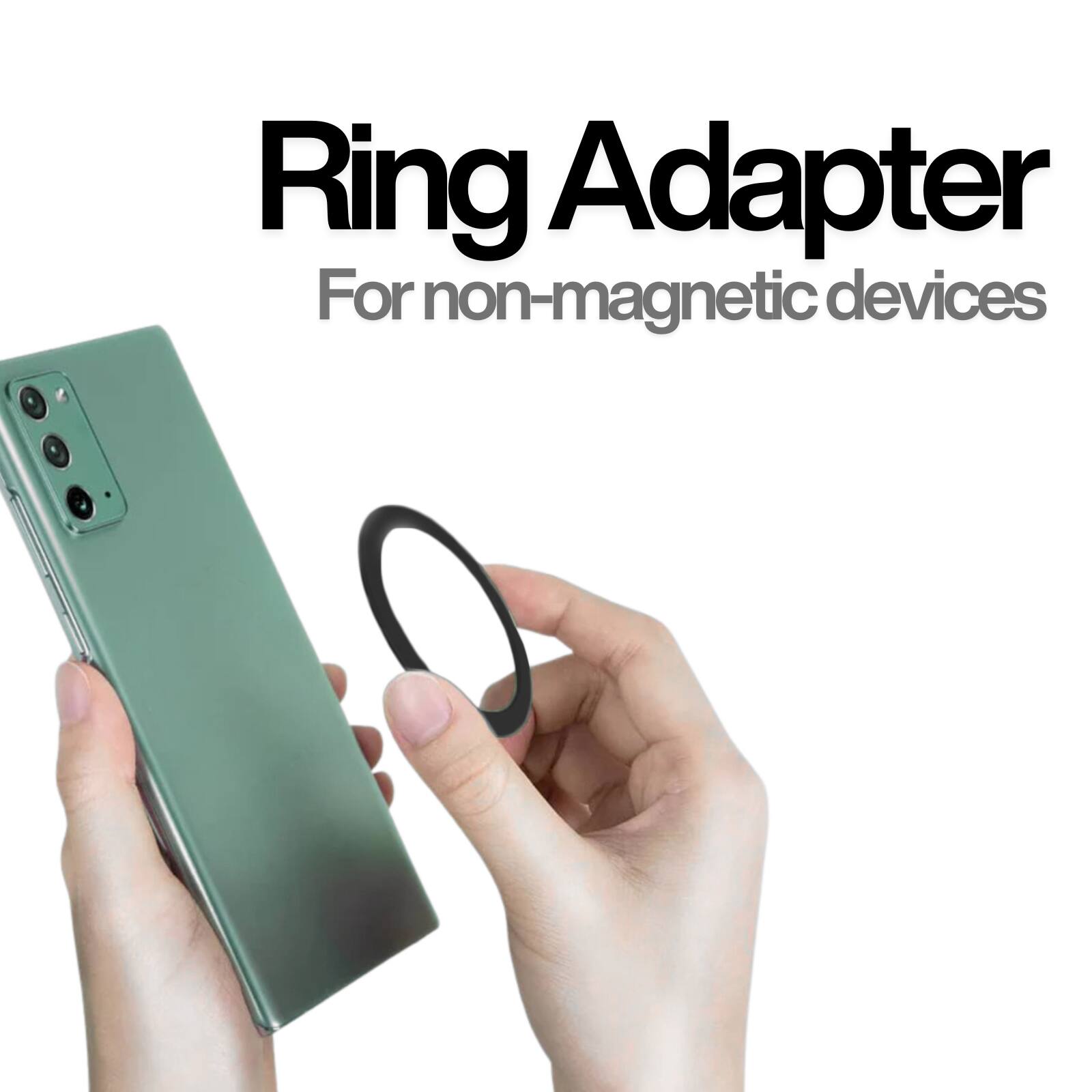 Ring Adapter  
For non-magnetic devices