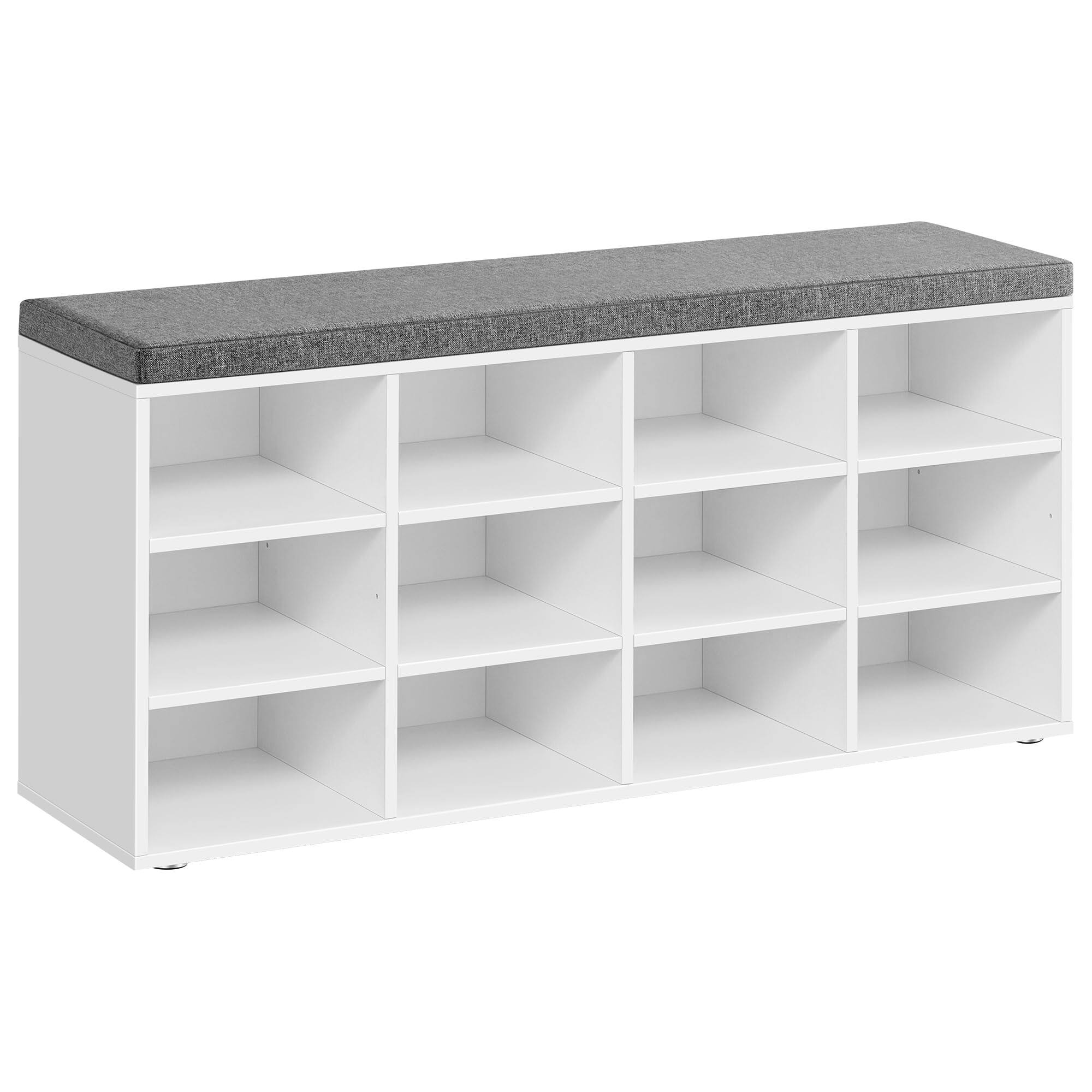 White + Gray 12 cubbies