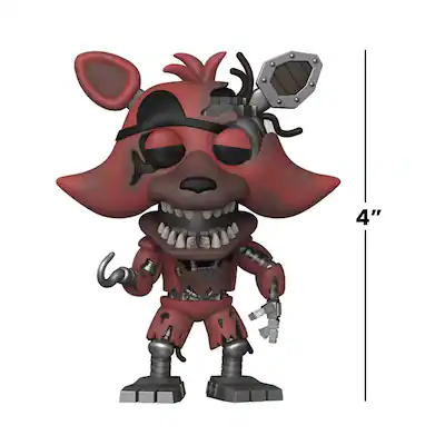 Funko POP! Games: Five Nights at Freddy's Withered Foxy (FNAF) COLLECTIBLES Multicolor 889698838665 - Best Buy Funko POP! Games: Five Nights at Freddy's Withered Foxy (FNAF) COLLECTIBLES Multicolor 889698838665 - Best Buy