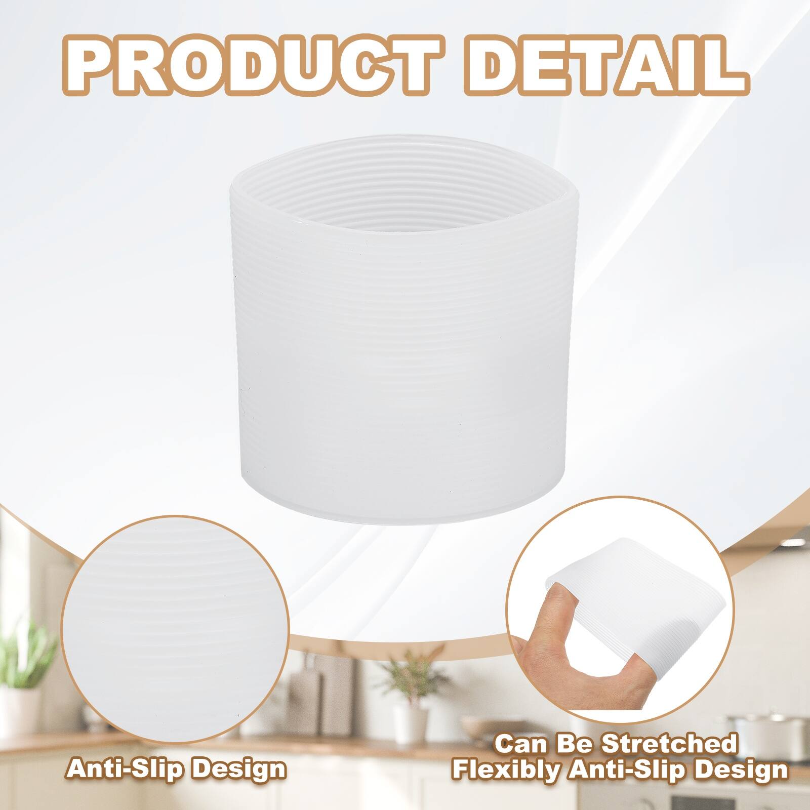 PRODUCT DETAIL

Anti-Slip Design

Can Be Stretched Flexibly

Anti-Slip Design