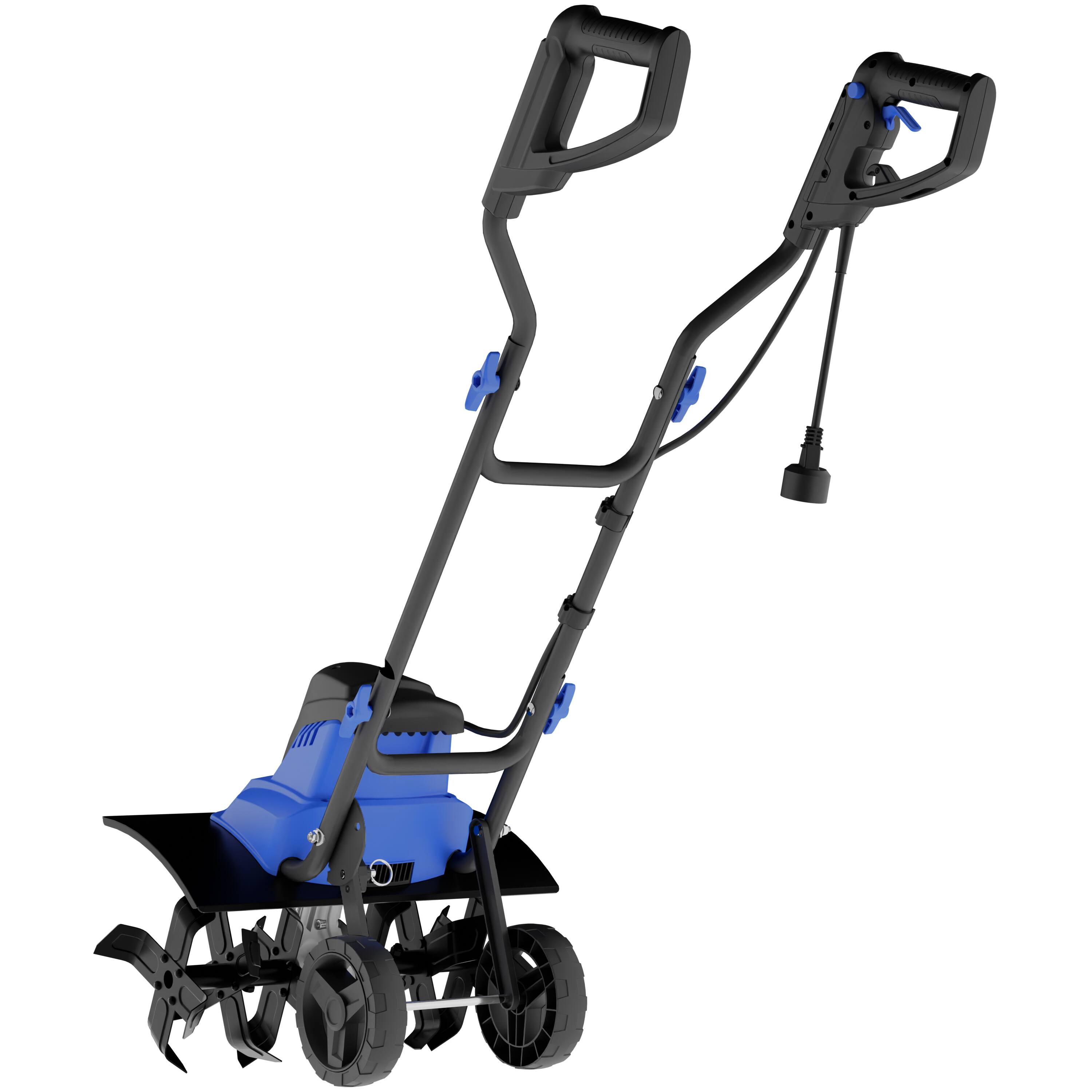 Alt View 2. Westinghouse - 18 in. 15 Amp Corded Electric Tiller Cultivator - Blue.