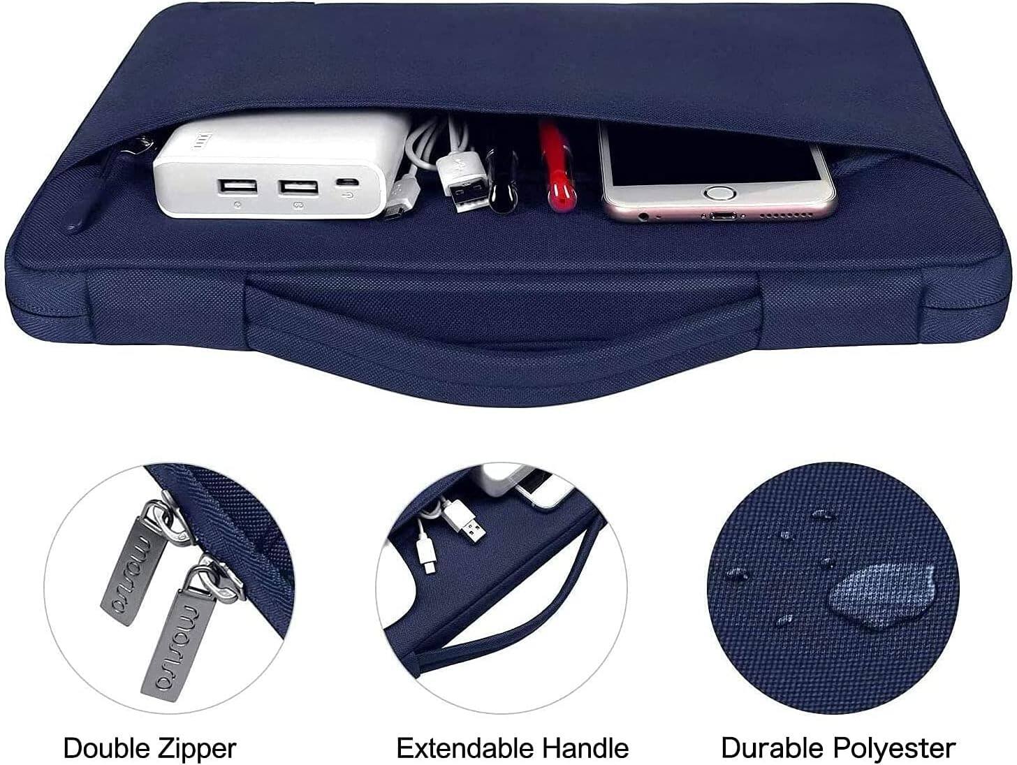 Montoro Double Zipper Extendable Handle Durable Polyester
