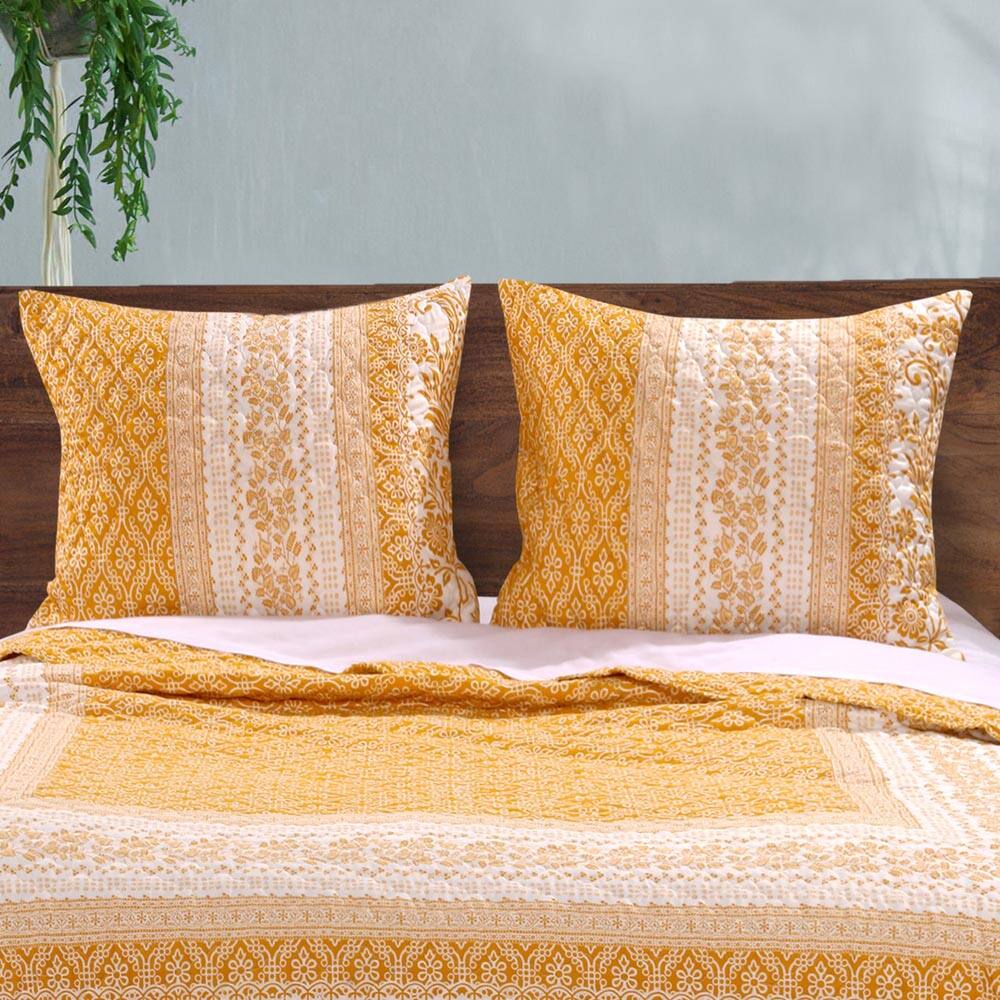 Angle. BreeBe - Mykonos Sham King - Gold.