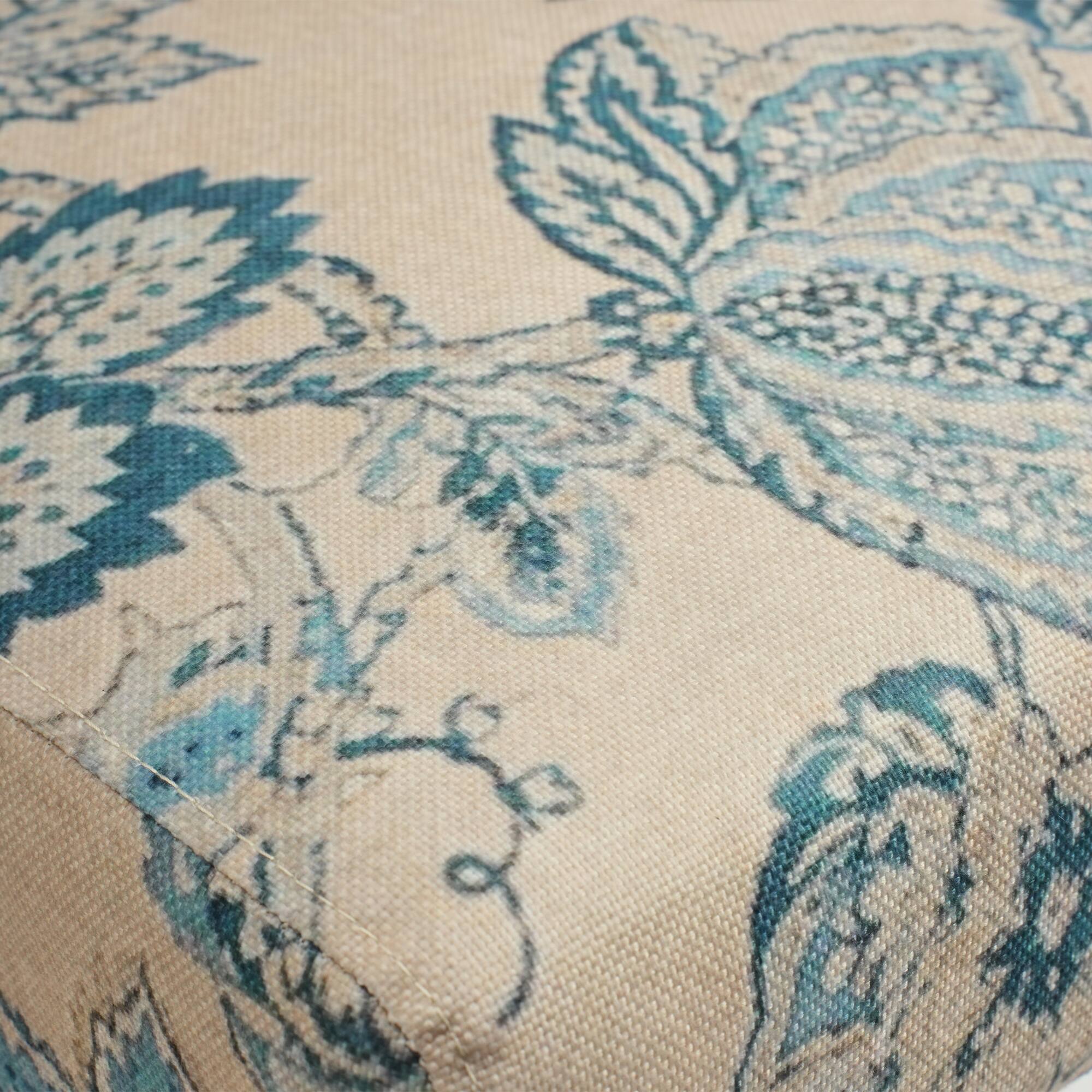 Back. FERPIT - FERPIT 2 Pack Stylish Modern Upholstered Dining Chairs, Flower - Flower.