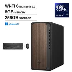 Wi-Fi 6 Bluetooth 5.2
8GB MEMORY
256GB STORAGE
intel CORE ULTRA 7
Windows 11