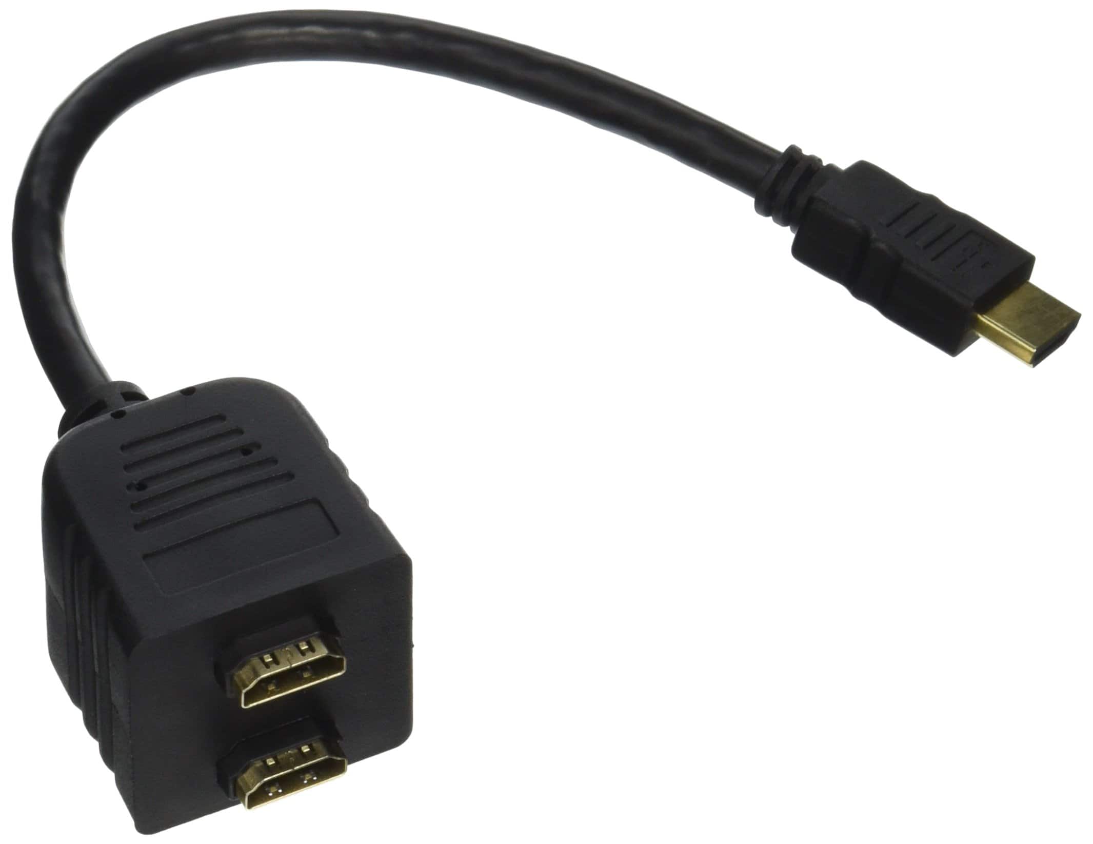 Pyle - Home HDMI Video Splitter Adapter Cable-HDMI - Black