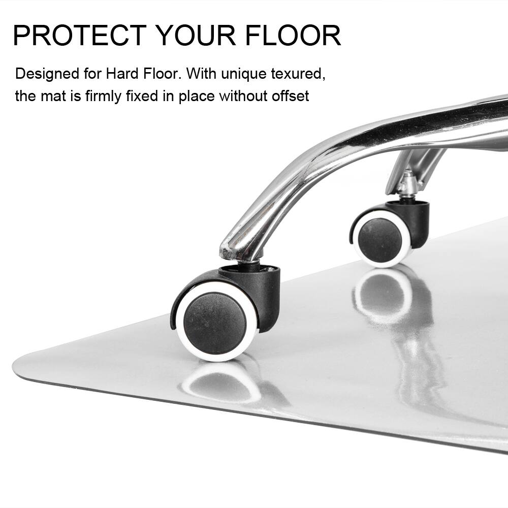 PROTECT YOUR FLOOR  
Designed for Hard Floor. With unique textured, the mat is firmly fixed in place without offset