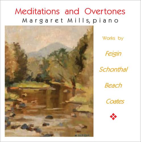 Margaret Mills - Meditations & Overtones  - COMPACT DISCS