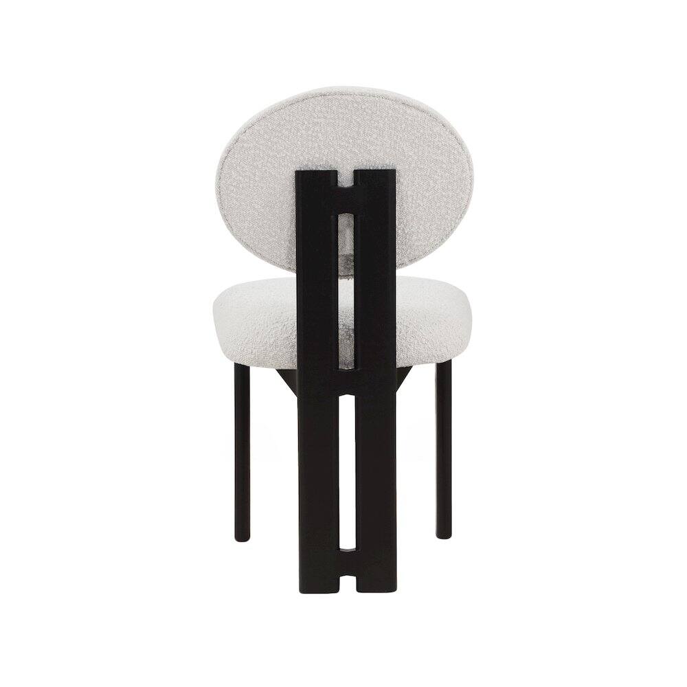 Alt View 1. Meridian Furniture - Napa Cream Boucle Fabric Dining Chair, Set of 2 - Beige.