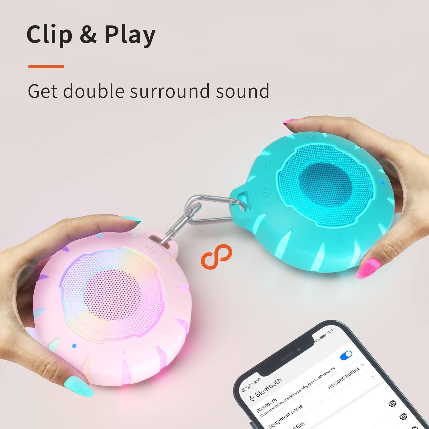 Clip & Play  
Get double surround sound

Bluetooth  
Community discoverable name  
Equipment  
J files