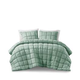 Gracie Mills - 3-PC Wonderland Comforter Mini Set - Sage