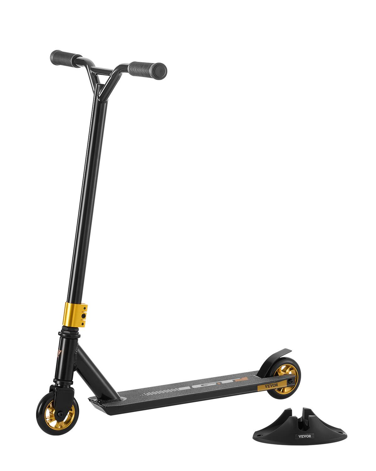 VEVOR - Stunt Scooter, Complete Trick Scooters for Kids Ages 11-13 Years, Teens, Adults, Boys, and Girls, Freestyle Street Rider - Black