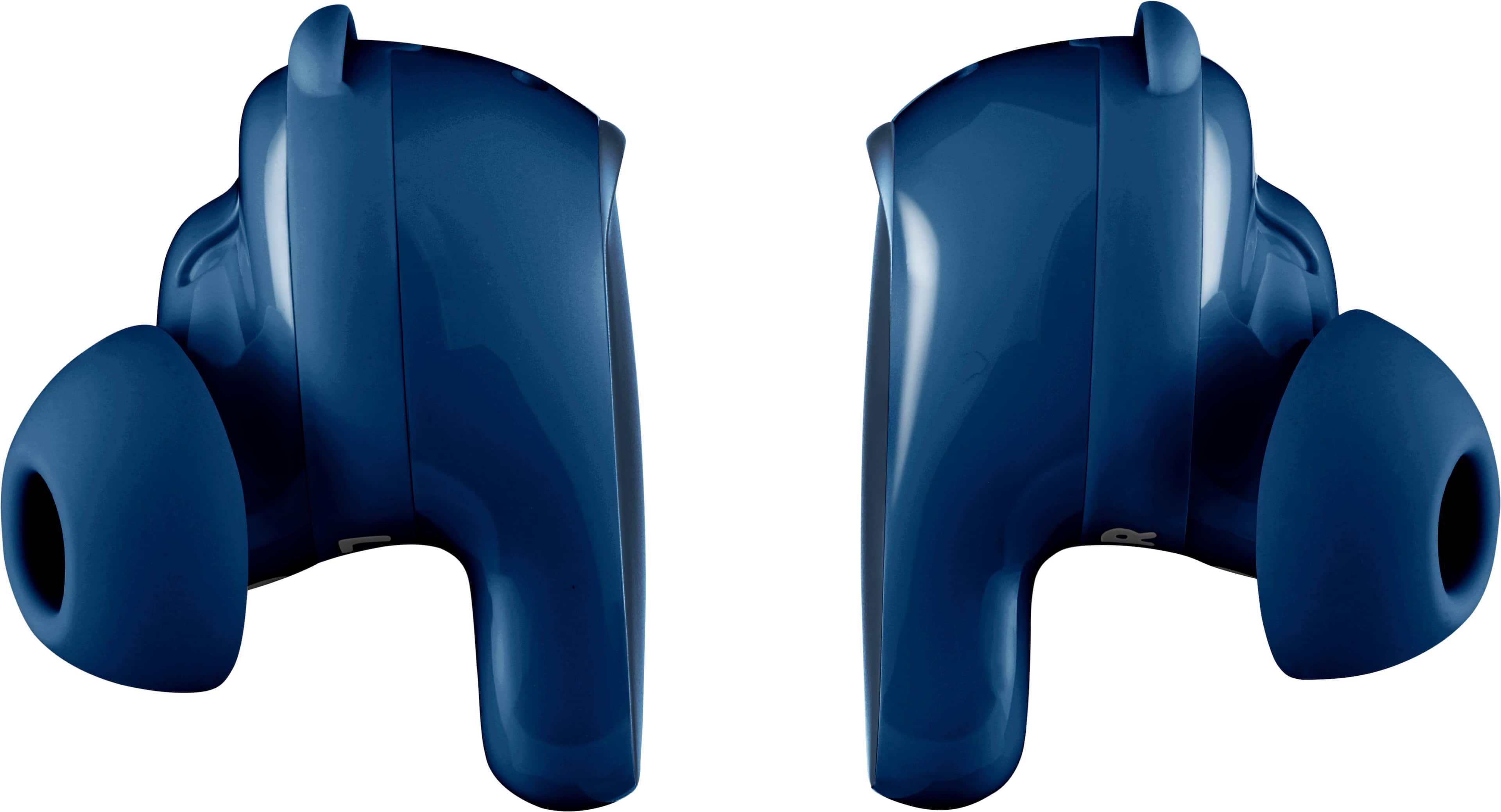 Alt View 14. Bose - QuietComfort Ultra True Wireless Noise Cancelling In-Ear Earbuds - Lunar Blue.