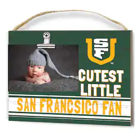Jardine - San Francisco Dons 8'' x 10'' Cutest Little Team Logo Clip Photo Frame - Green