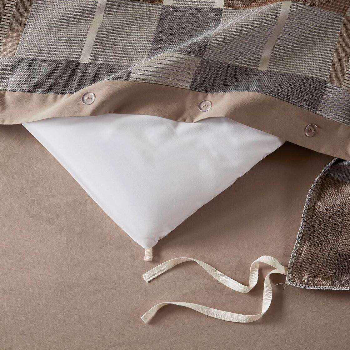 Alt View 5. Gracie Mills - Gracie Mills Rylee 8-Piece Oversized Comforter Set - Taupe.