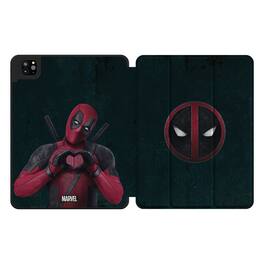 Keyscaper - Marvel Badge Tablet Case - Apple iPad (10th Gen) - Deadpool 2