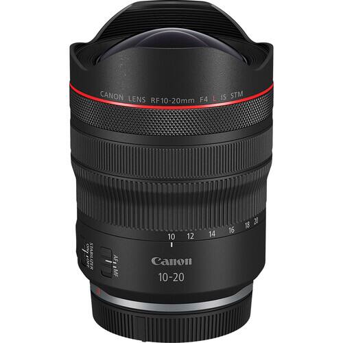 CANON LENS RF10-20mm F4 L IS STM  
ON OFF STABILIZER  
AF MF  
10 12 14 16 18 20