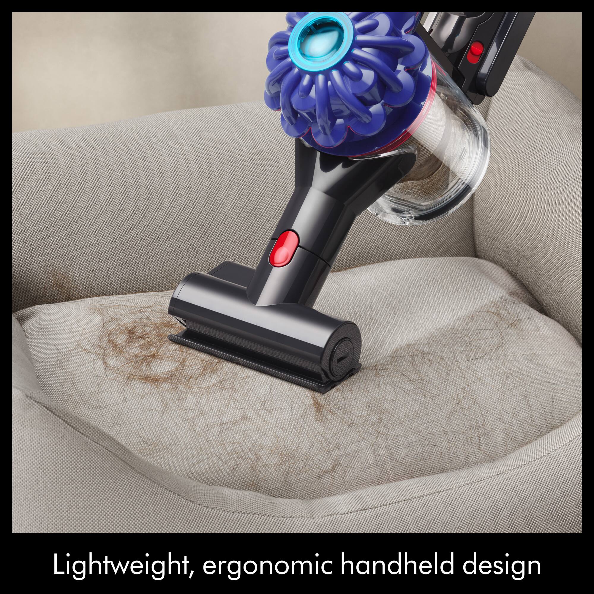 Lightweight, ergonomic handheld design