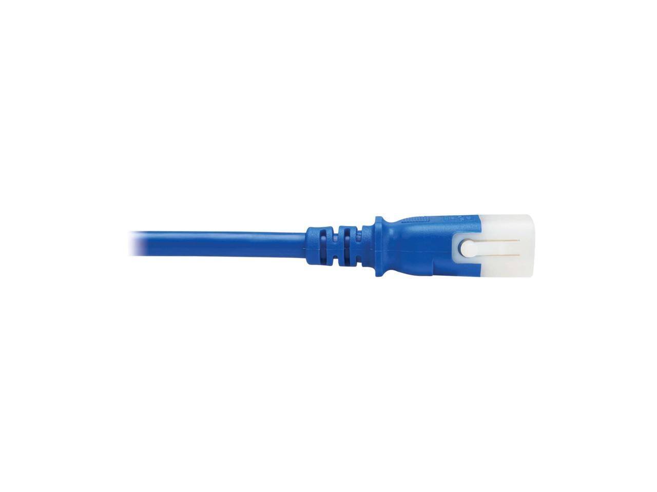 Alt View 3. Eaton - Eaton Tripp Lite Series 6ft PDU Power Cords C15 to P-Lock C14 Blue 6 Pack - Blue.