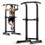 ThinkLink Electronic Pull Up Bar Dip Squat Rack Workout Station Height ...