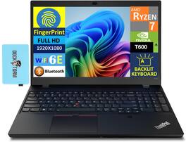 Lenovo - ThinkPad P15v Gen 3 Laptop 15.6 FHD (AMD Ryzen 7 PRO 6850H, 64GB DDR5, Win 10 Pro) w/USB Hub - Black