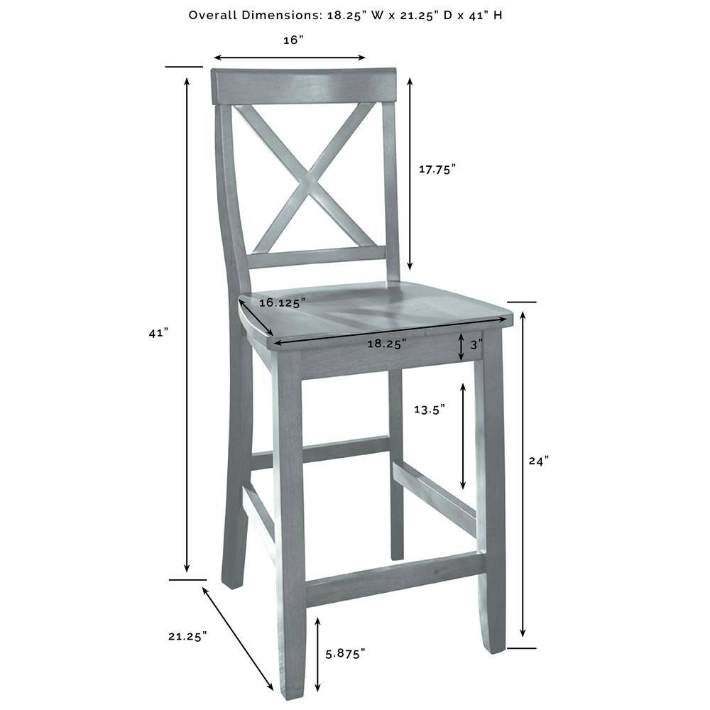 Overall Dimensions: 18.25" W x 21.25" D x 41" H

16"  
17.75"  
16.125"  
41"  
18.25"  
3"  
13.5"  
24"  
21.25"  
5.875"