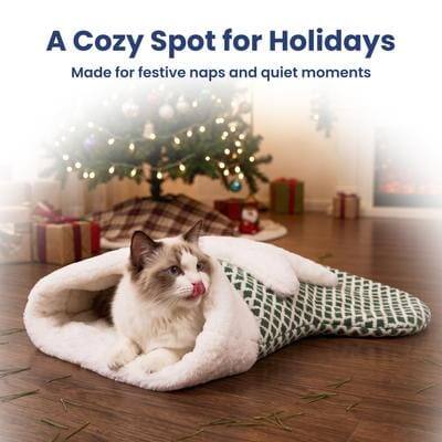 A Cozy Spot for Holidays  
Made for festive naps and quiet moments