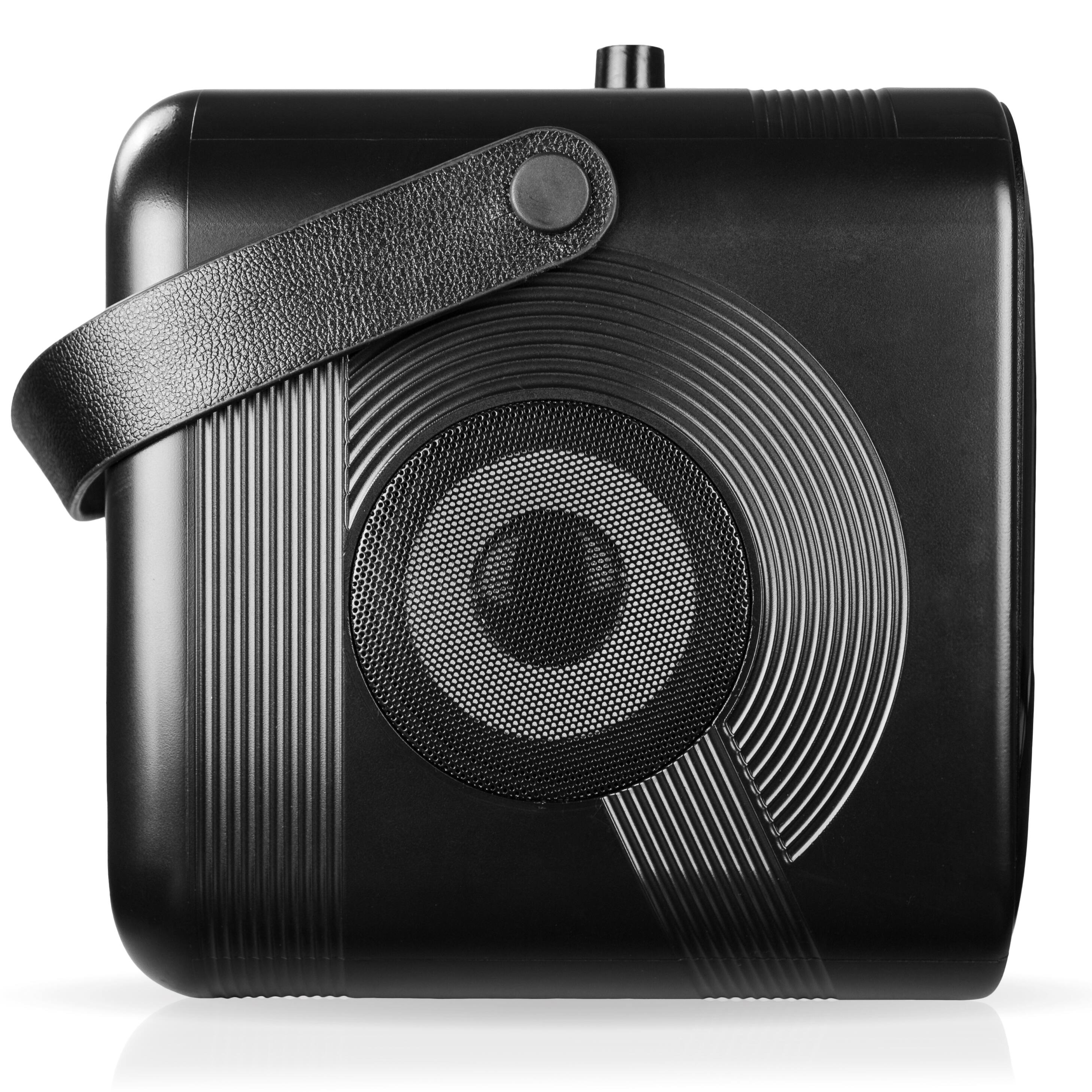 Back. Rockjam - RockJam Pixel Karaoke Machine with 2 Wireless Microphones Bluetooth Karaoke Machine - Black.