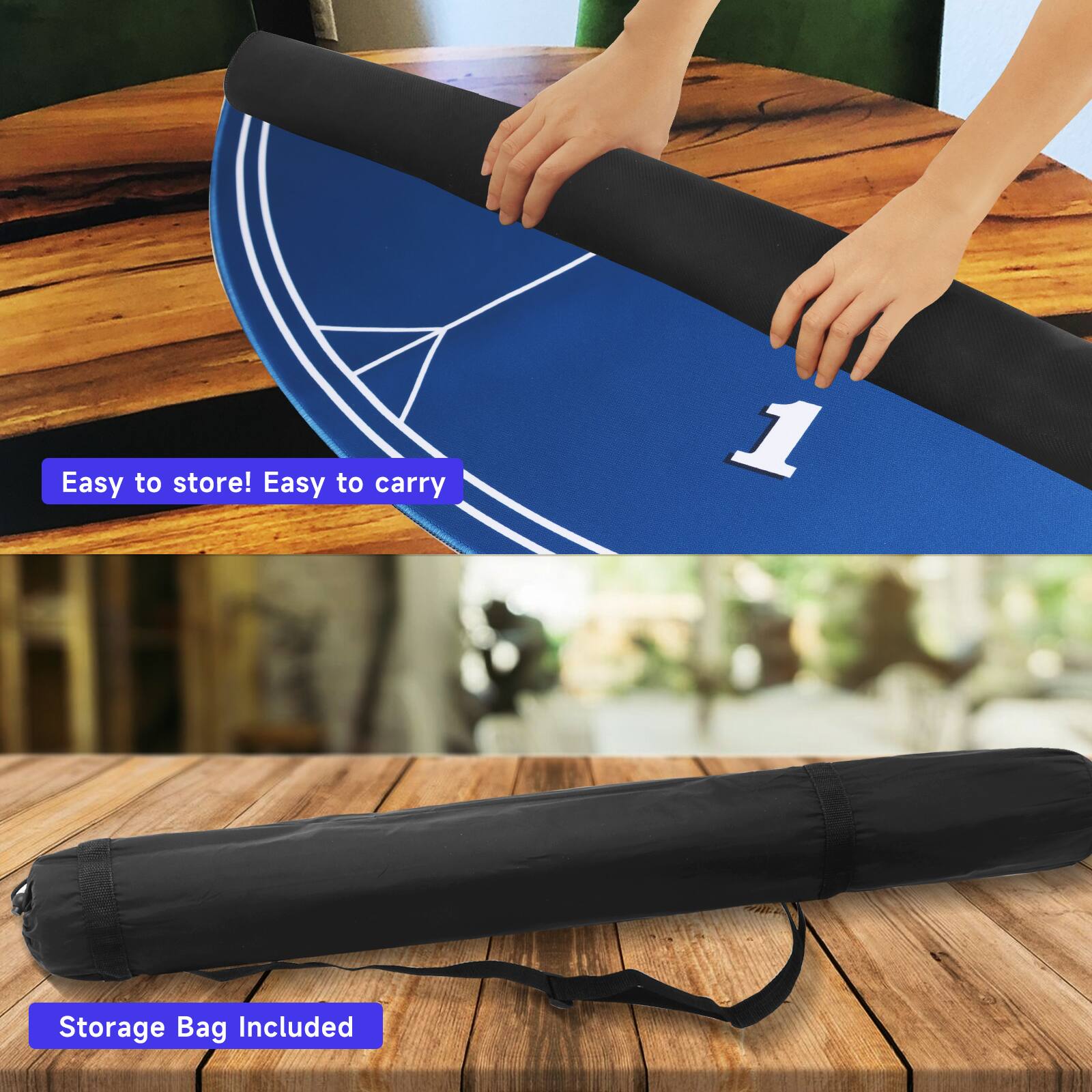 Easy to store! Easy to carry, Storage Bag Included