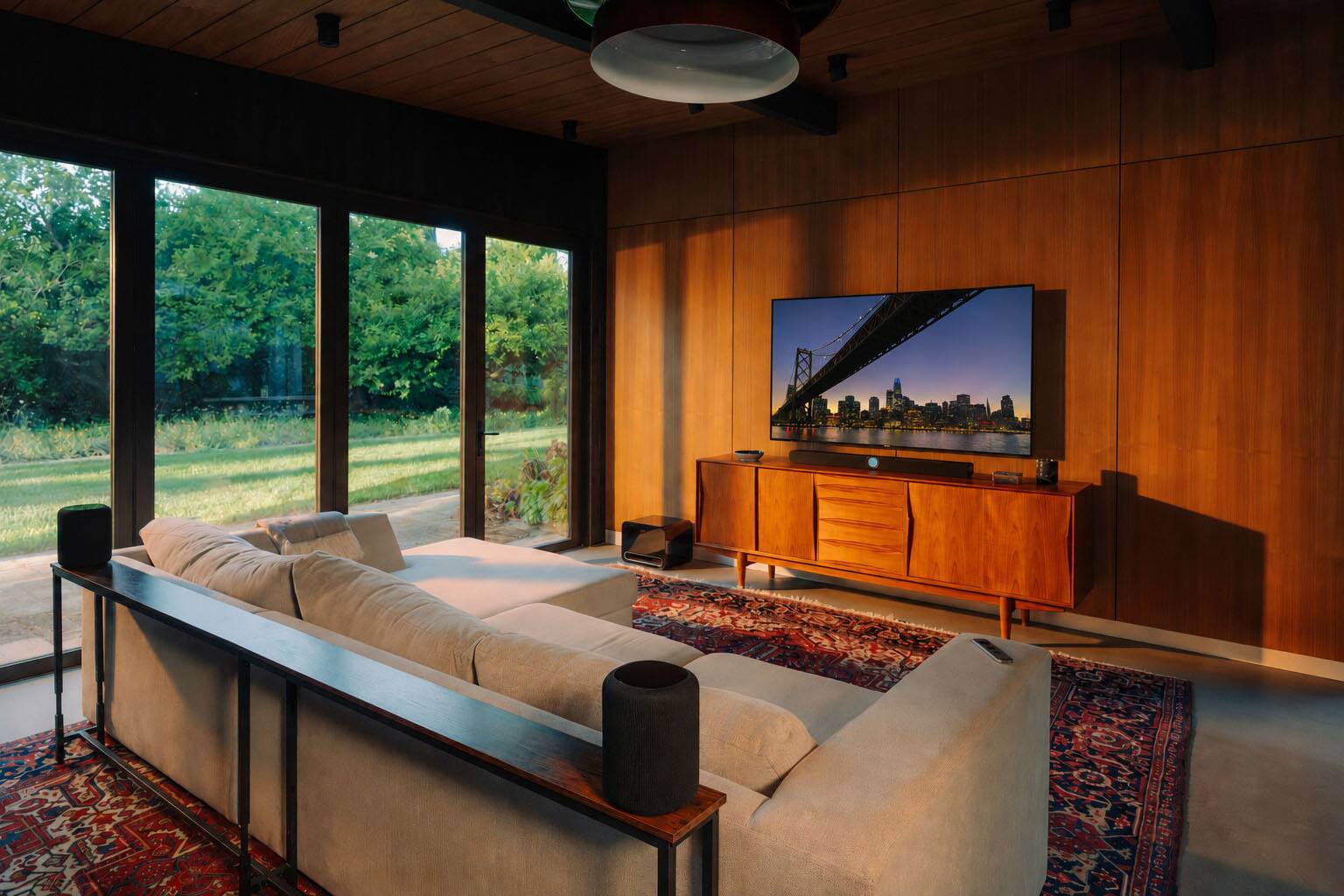 Alt View 7. WiiM - 3.0.2 Channel Smart Soundbar with Dolby Atmos - Matte Black.