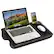 Front. LapGear - Home Office Lap Desk (Fits up to 15.6" Laptop) - Black Carbon.