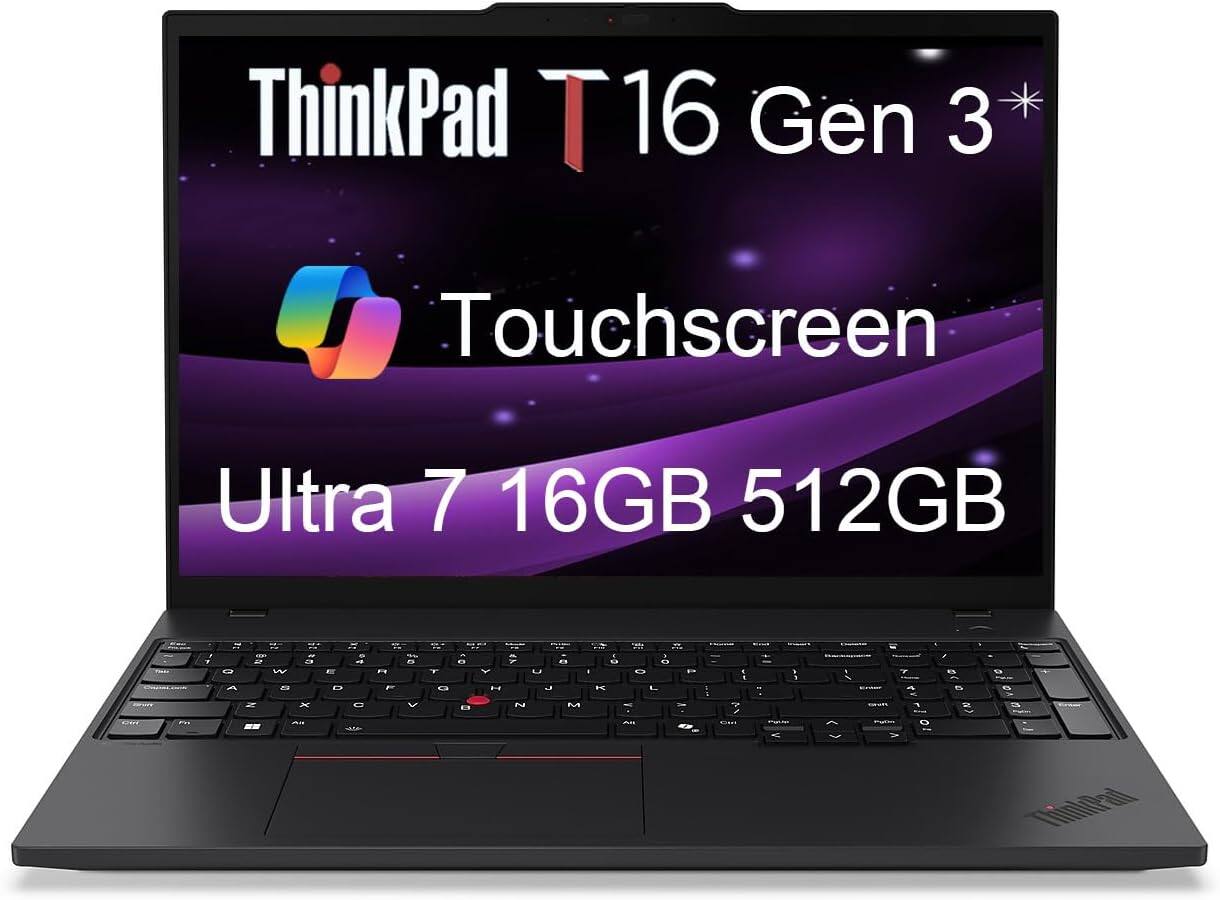 ThinkPad T16 Gen 3 Touchscreen Ultra 7 16GB 512GB