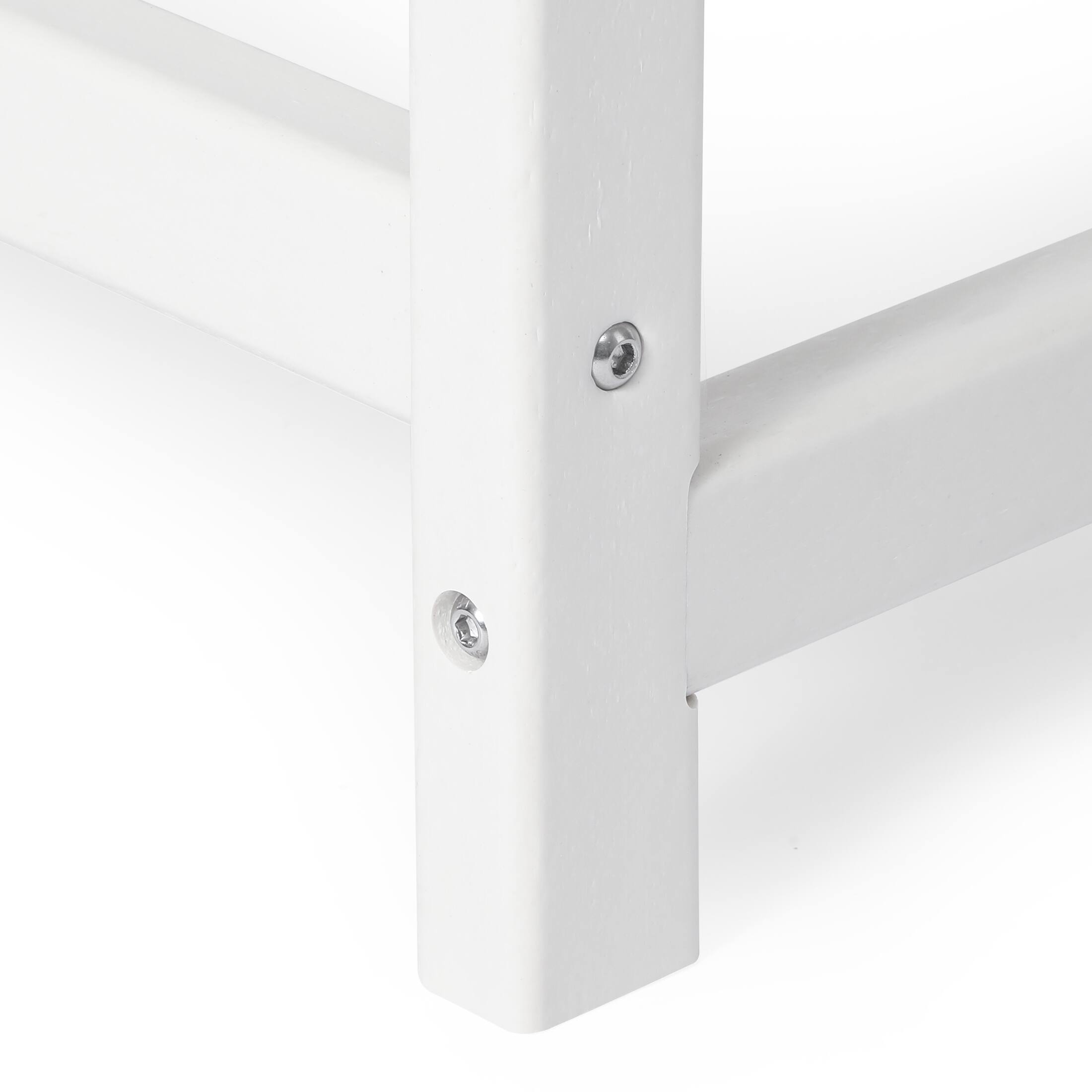 Alt View 6. WestinTrends - WestinTrends Malibu 35" length outdoor Coffee table for Adirondack chair - White.