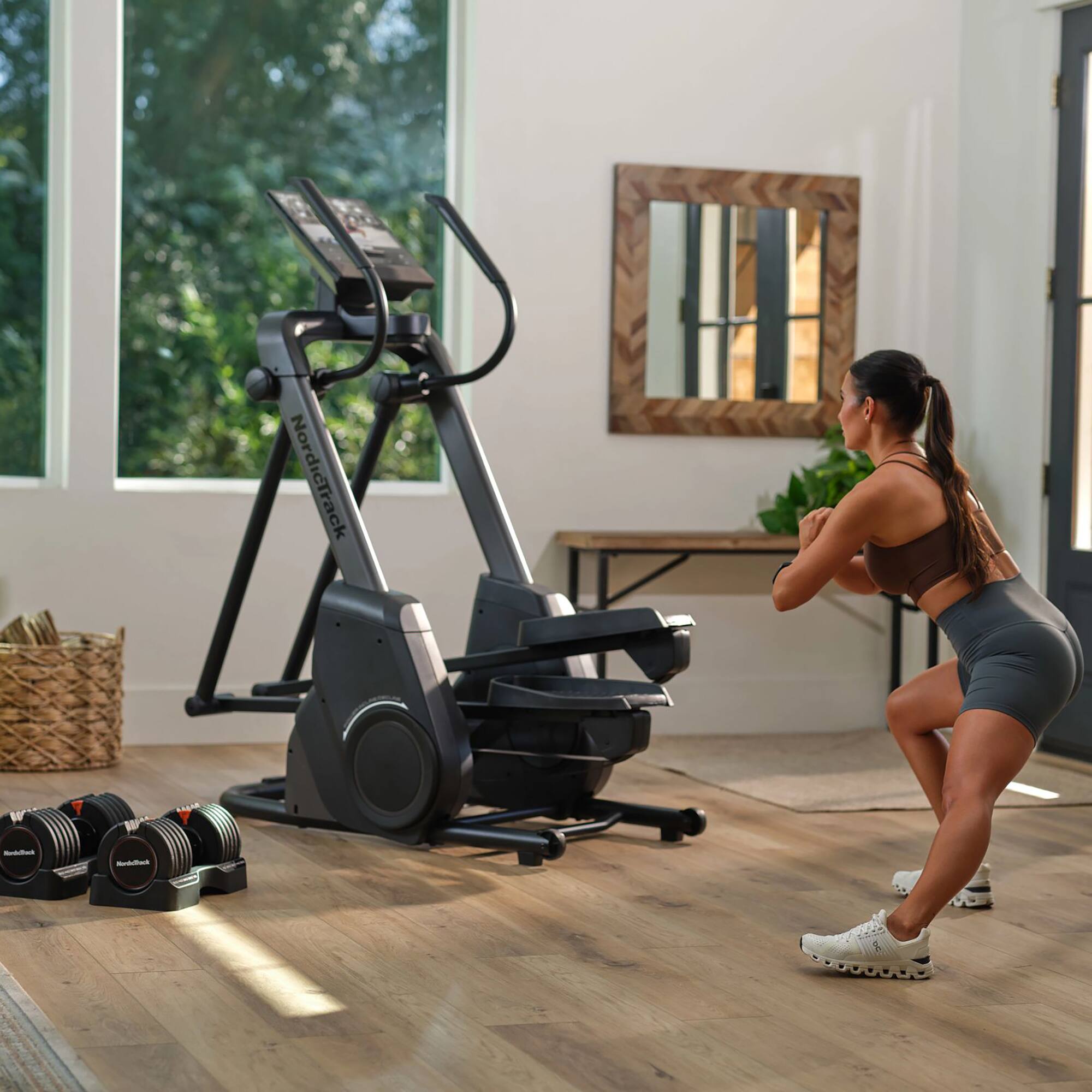 Alt View 4. NordicTrack - NordicTrack X16 Elliptical - Black.