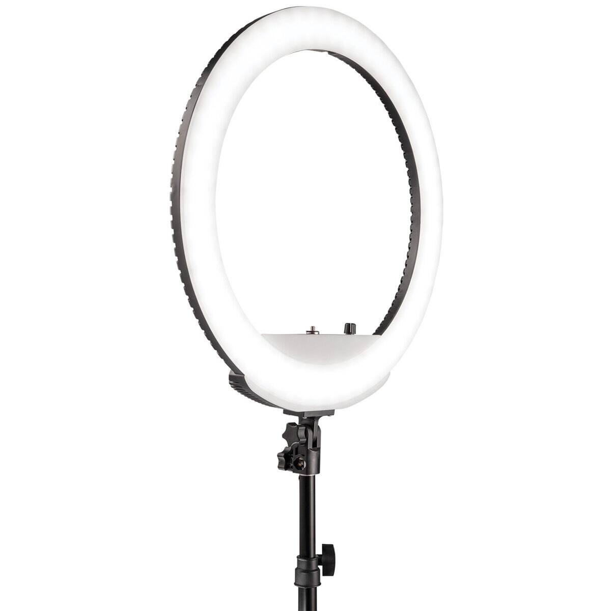 Alt View 1. Westcott - Westcott 18" Bi-Color LED Ring Light Kit with Batteries & Stand - With Extra Light Stand.