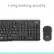 Long lasting quality Logitech keyboard and mouse.