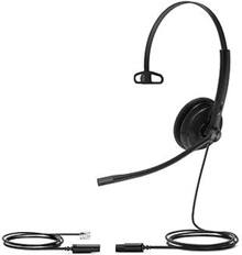 Front. Yealink - Yealink 1308028 YHS34-LITE-MONO Wideband Headset for Yealink IP Phone.