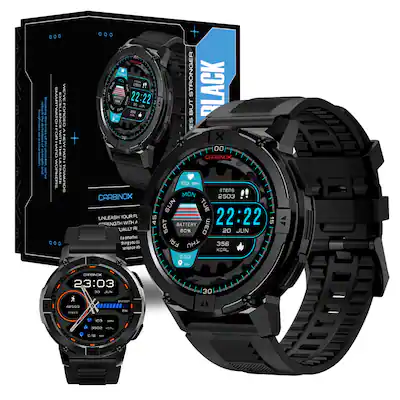 Carbinox X Ranger Smart Watch with GPS (Sport Mode), Rugged Carbinox X Ranger Smart Watch with GPS (Sport Mode), Rugged