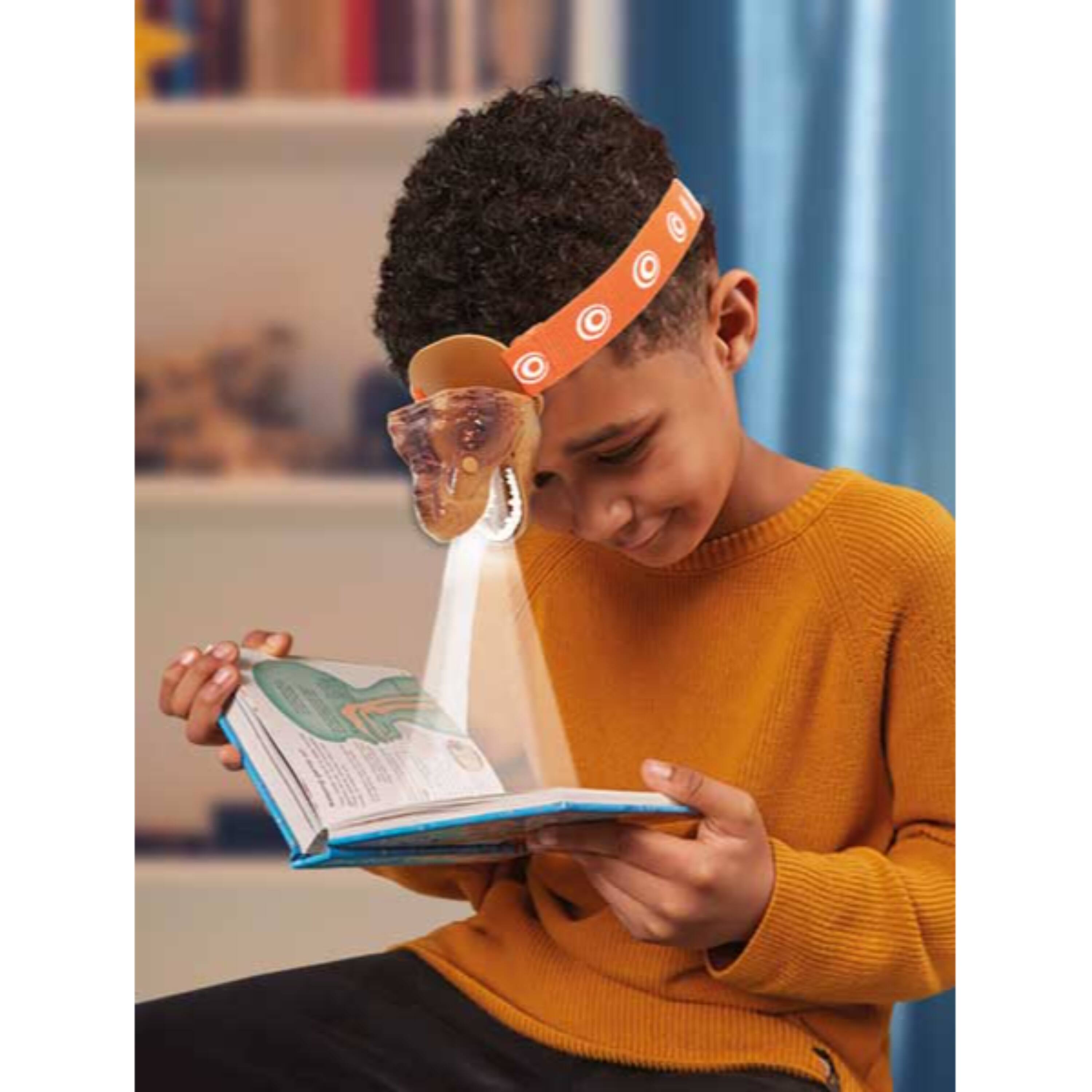 Left. Brainstorm Limited - Brainstorm Toys - T Rex Head Flashlight with Light and Sound.