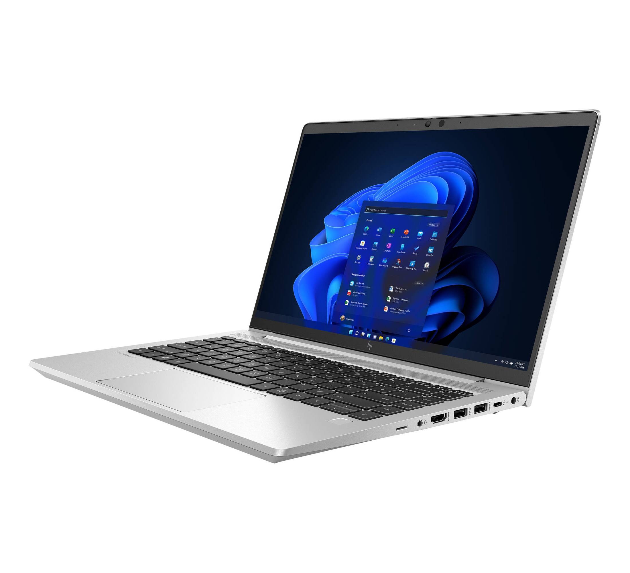 Alt View 1. HP - HP 640 G9 Core i5-1245U 1.6GHz, 16GB, 512GB NVMe, 14" FHD, Windows 11 Pro 64-bit - Silver.