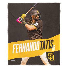 Northwest - Fernando Tatis Jr. San Diego Padres 50" x 60" Player Silk Touch Throw Blanket - Multicolor